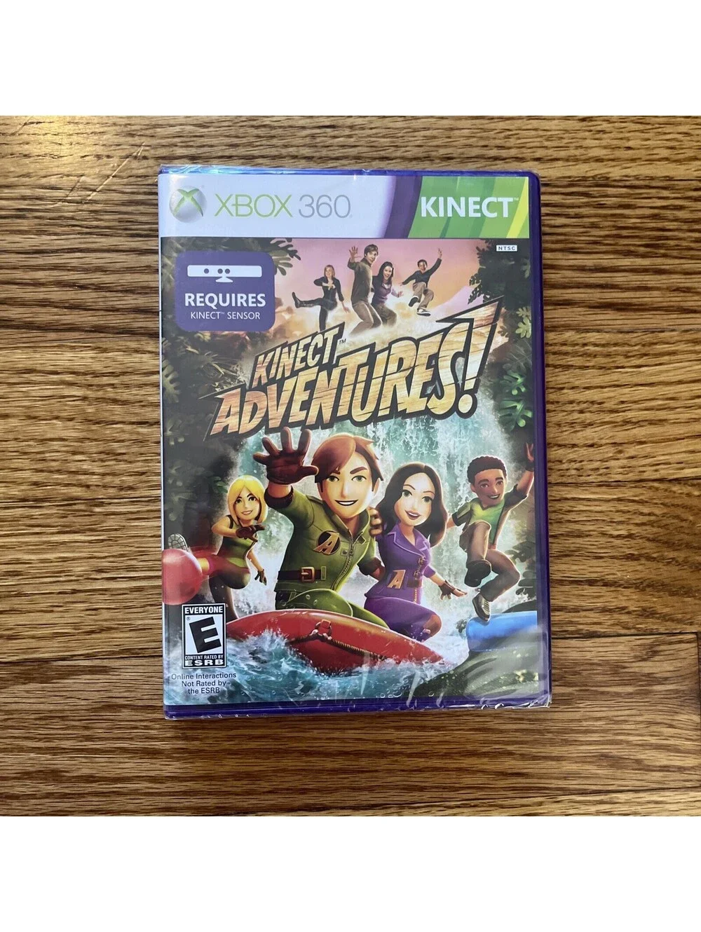 Kinect Adventures! (Xbox 360 & Xbox One Compatible) - New! FACTORY SEALED!